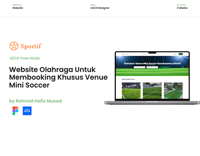 Project thumbnail - Website Pembookingan Venue Mini Soccer