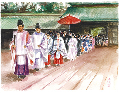 Shinto wedding