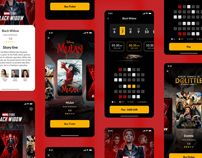 Movie App concept