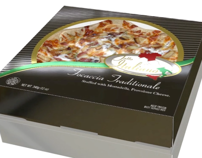 Tutto Italiano Pizza Box and Logo Redesign