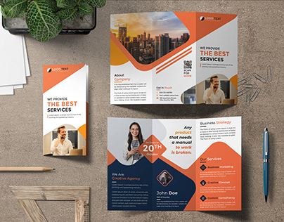 Company Tri-Fold Brochure Design