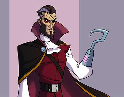Captain Hook: Space Pirate (Animation Style)