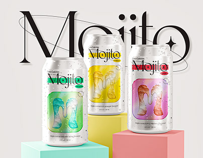 Mojito drink - Packaging design