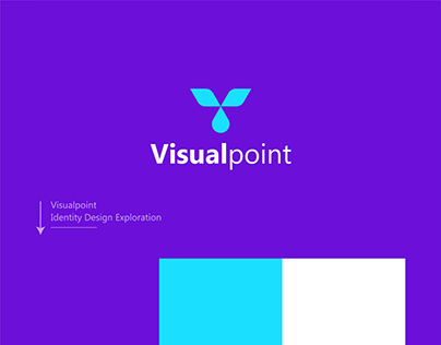 Visual Point Logo Branding