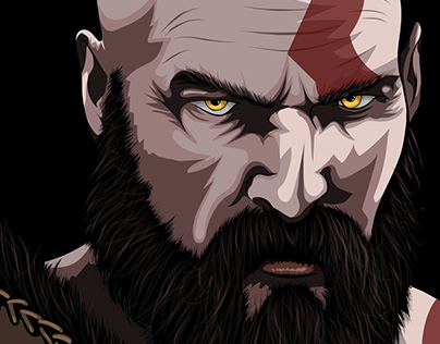 Kratos Vektor Illustration