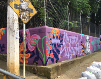 Mural a colectivos alcaldía de Medellin