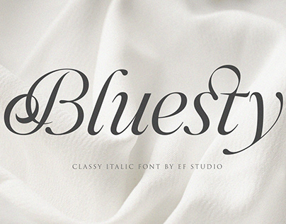 Bluesty | Classy Italic