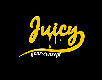 Juicy your concept logo template