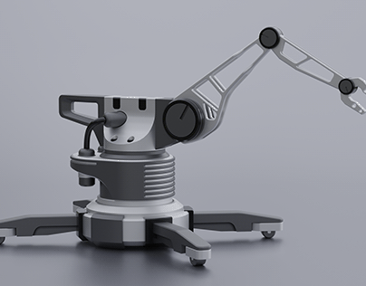 Hard Surface Robo-arm