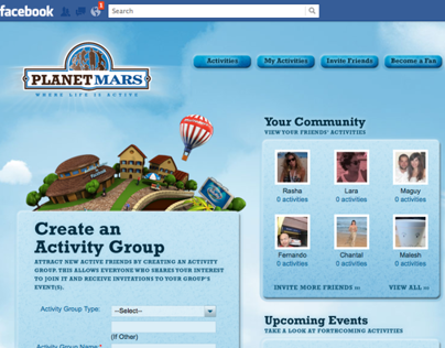 Planet Mars Activity App
