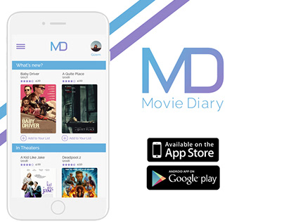 VCD - 402 Senior Project - Movie Diary Application