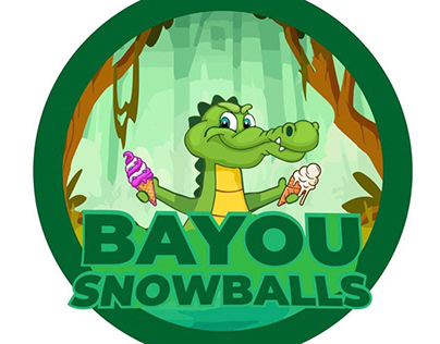 BAYOU Icecream parlour Logo