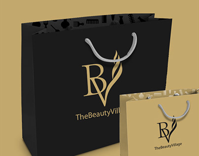 TheBeautyVillage - Beauty Salon Branding Design