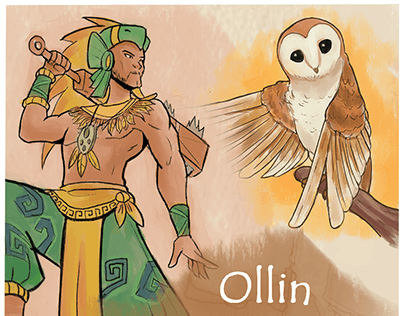 Ollin Cauahtzin, The Winged Birds Warrior