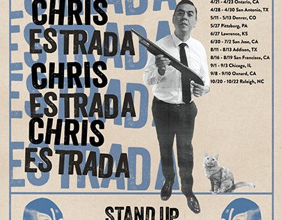 Chris Estrada Tour Poster