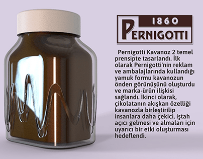 Pernigotti Çikolata Kavanozu Tasarımı