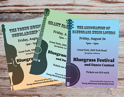 Bluegrass Festival Flyers