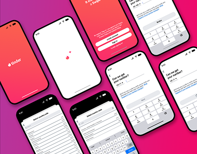 Project thumbnail - Tinder app redesign