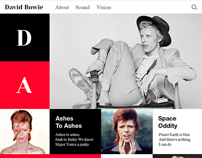 David Bowie website