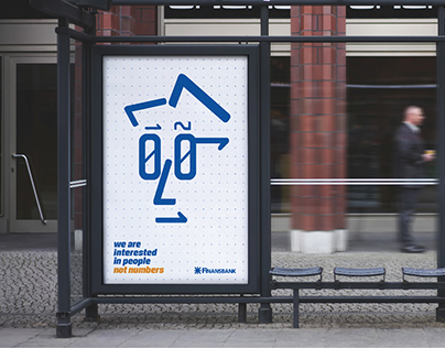Finansbank Outdoor "Faces with Number"