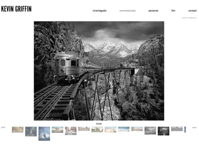Kevin Griffin Photography Website