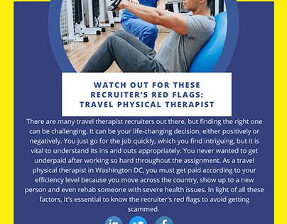 Seeking For Travel Physical Therapist in Washington, DC