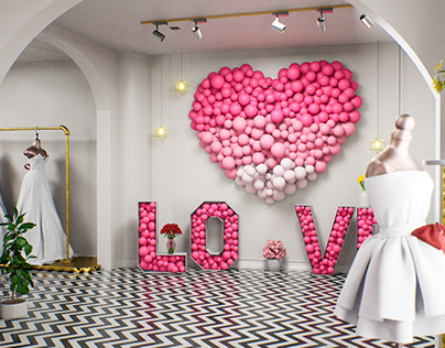 CGI - Wedding Dress Shop - UE4