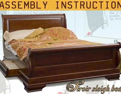 Assembly instruction- "Tiroir" sleigh bed
