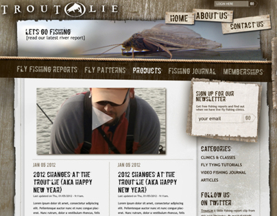 Troutlie Website