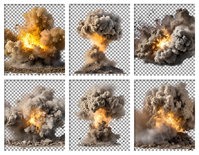 PHOTO MATERIAL - explosion