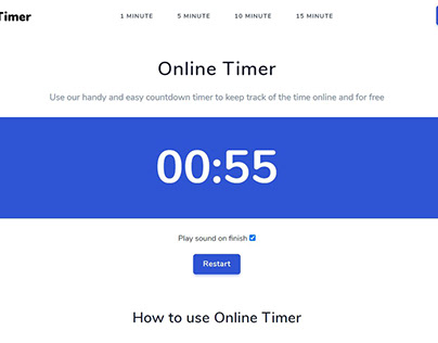 Online Timer