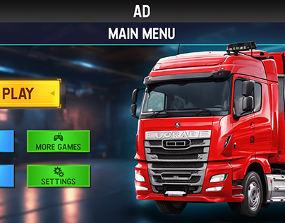 Euro Truck Game UI/UX