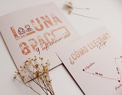 Luna & Paco Wedding Stationery