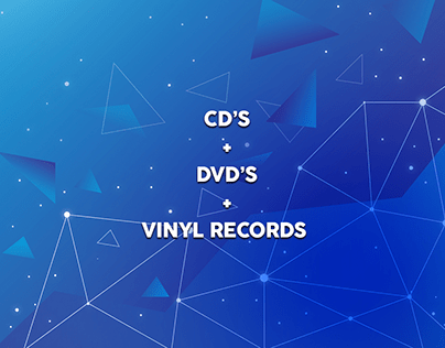 VINYL RECORDS + CD + DVD DESIGNS