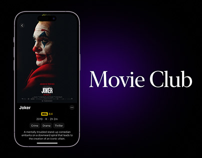 Movie Club | App Design Concept