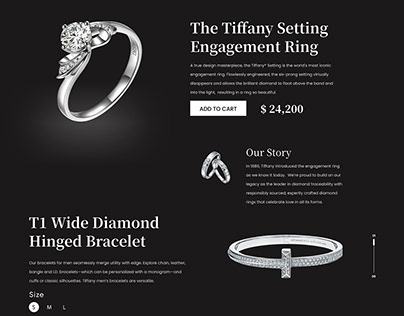 Tiffany&co Landing Page