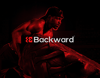 Backward brand visual identity