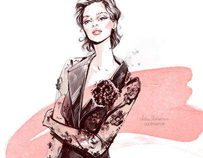 Fashion illustration /Dolca Gabbana ss24