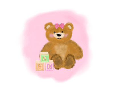 Teddy for a girl