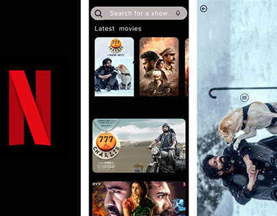 Netflix Mobile App (UI/UX)