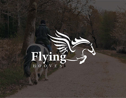 Flying Hooves Logo Design