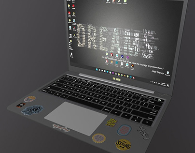 3D Model of Laptop