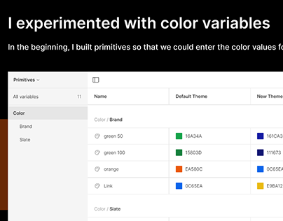 Color Theme (Figma new feature)