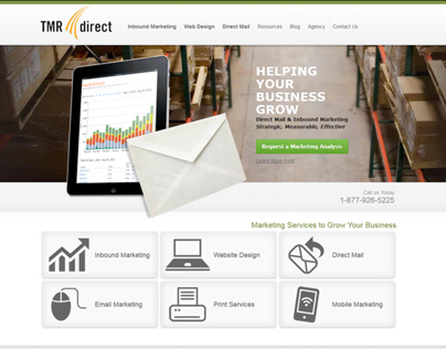 TMR Direct - New Web Design 2012