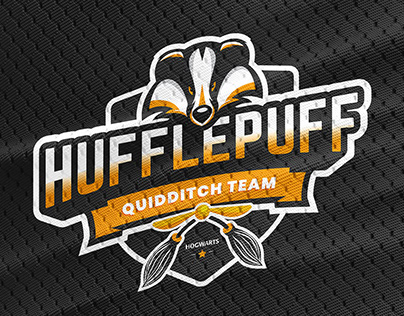 Hufflepuff quidditch team logo (Harry Potter)