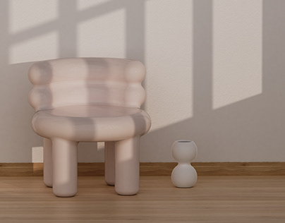 CREME | Ceramic Chair