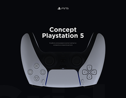 Playstation 5 Landing Page Design Concept