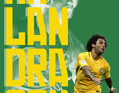 Posters Seleção Brasileira - Copa do Mundo 2018