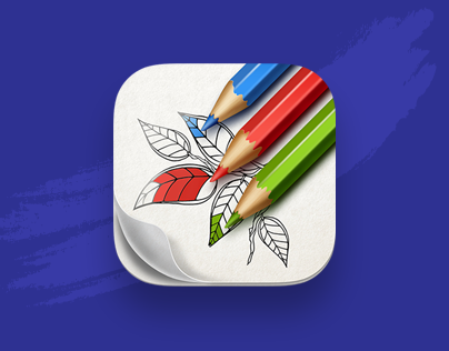 Adult Coloring App icon