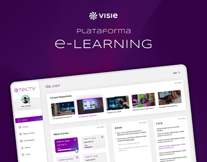 Plataforma E-learning Visie - UI/UX